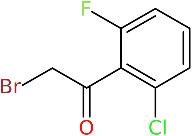 CAS: 157359-99-4 | 2-Chloro-6-fluorophenacyl bromide, >98%, NX26563