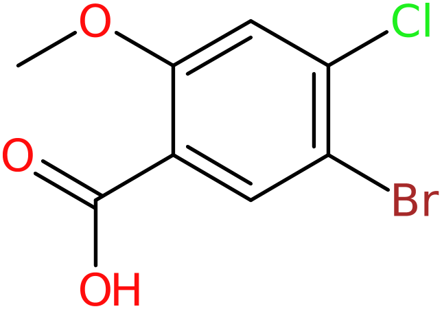 CAS: 95383-17-8 | 5-Bromo-4-chloro-2-methoxybenzoic acid, NX70864