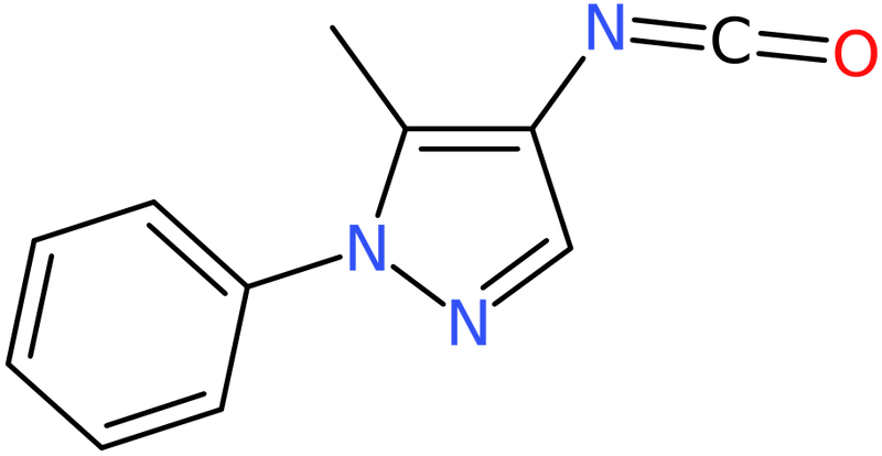 CAS: 799283-97-9 | 4-Isocyanato-5-methyl-1-phenyl-1H-pyrazole, >97%, NX62322