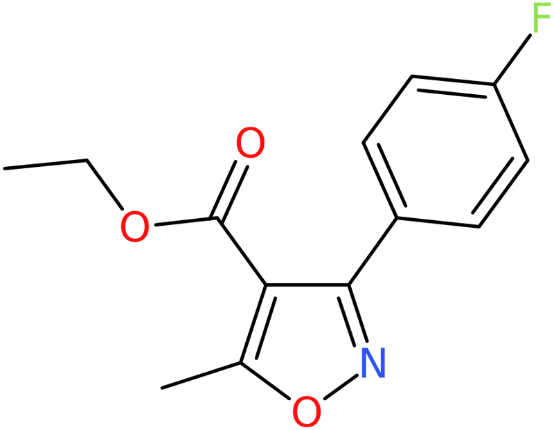 CAS: 954230-39-8 | Ethyl 3-(4-fluorophenyl)-5-methylisoxazole-4-carboxylate, >98%, NX70879