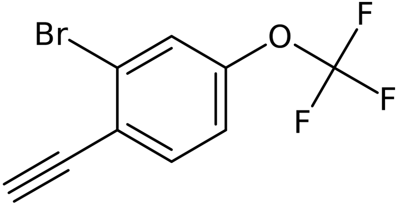 CAS: 1426290-11-0 | 2-Bromo-4-(trifluoromethoxy)phenylacetylene, NX23900