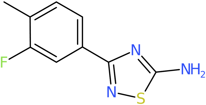 CAS: 1017782-58-9 | 5-Amino-3-(3-fluoro-4-methylphenyl)-1,2,4-thiadiazole, NX11252