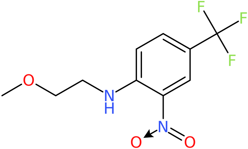 CAS: 161605-63-6 | 4-(2-Methoxyethylamino)-3-nitrobenzotrifluoride, NX27227