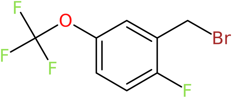 CAS: 86256-24-8 | 2-Fluoro-5-(trifluoromethoxy)benzyl bromide, >97%, NX64654