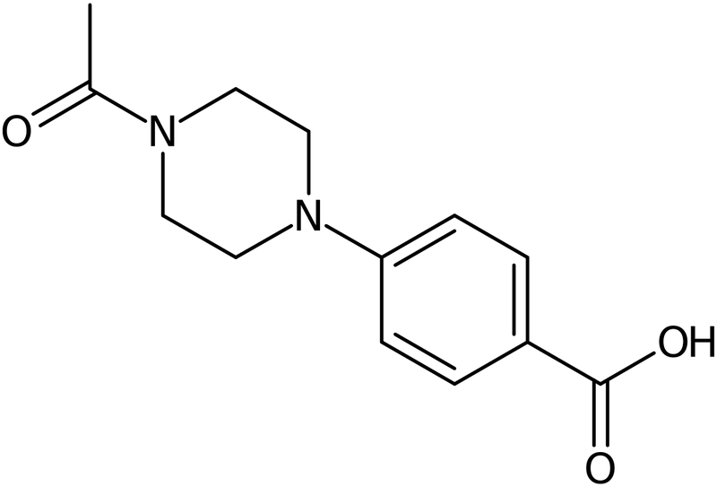 CAS: 104080-55-9 | 4-(4-Acetylpiperazin-1-yl)benzoic acid, NX12212