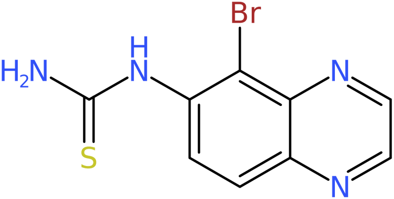 CAS: 842138-74-3 | N-(5-Bromoquinoxalin-6-yl)thiourea, >95%, NX63338