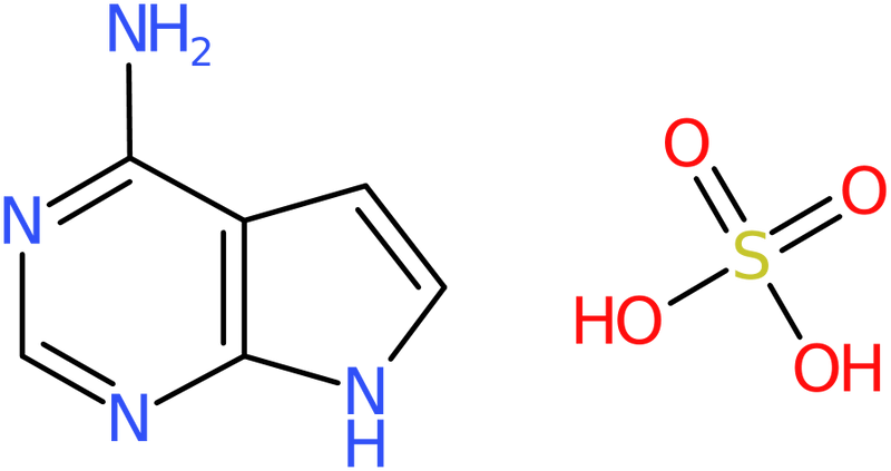 CAS: 769951-32-8 | 4-Amino-7H-pyrrolo[2,3-d]pyrimidine sulphate, NX61319