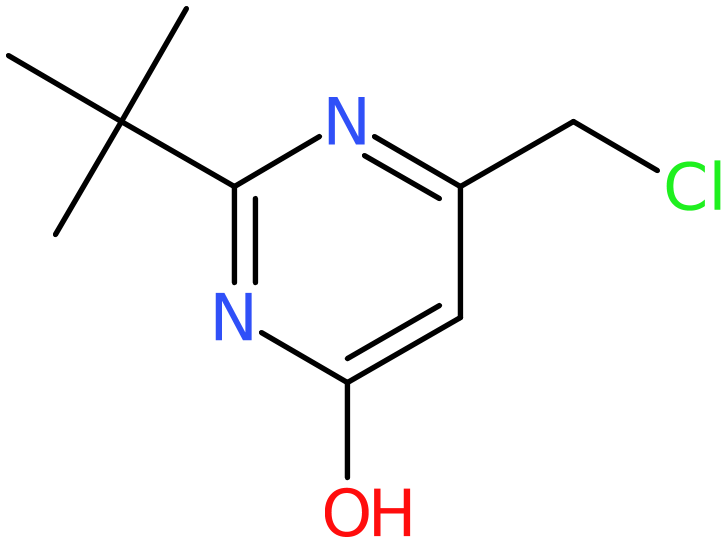 CAS: 94171-08-1 | 2-(tert-Butyl)-6-(chloromethyl)pyrimidin-4-ol, NX70070