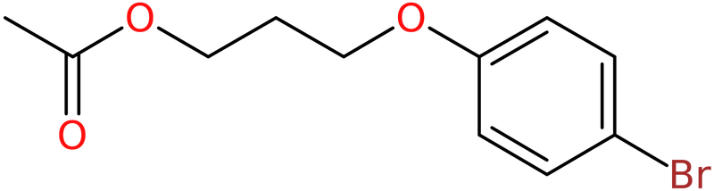 CAS: 1582770-05-5 | 3-(4-Bromophenoxy)propyl acetate, NX26671