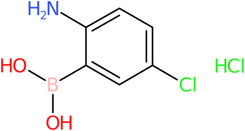 CAS: 2377608-36-9 | (2-Amino-5-chlorophenyl)boronic acid hydrochloride, >96%, NX36566