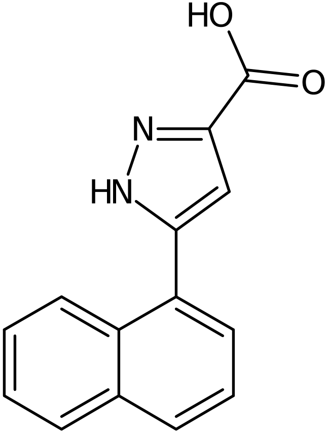 CAS: 1029104-45-7 | 5-Naphth-1-yl-1H-pyrazole-3-carboxylic acid, NX11706