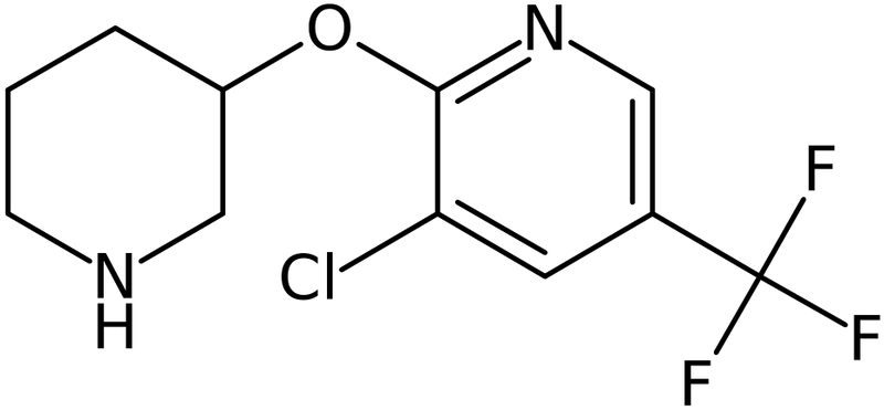 CAS: 1242268-26-3 | 3-Chloro-2-(piperidin-3-yloxy)-5-(trifluoromethyl)pyridine, NX18759