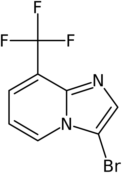 CAS: 1263061-60-4 | 3-Bromo-8-(trifluoromethyl)imidazo[1,2-a]pyridine, >95%, NX19712