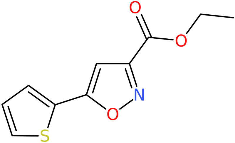 CAS: 90924-54-2 | Ethyl 5-(thien-2-yl)isoxazole-3-carboxylate, >97%, NX68172