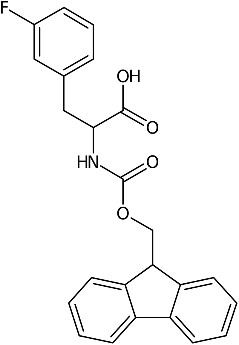 2-({[(9H-Fluoren-9-yl)methoxy]carbonyl}amino)-3-(3-fluorophenyl)propanoic acid, NX74465