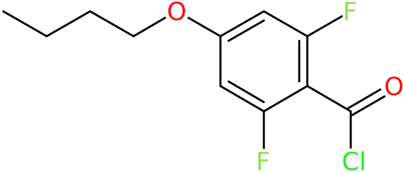 CAS: 1373920-74-1 | 4-Butoxy-2,6-difluorobenzoyl chloride, >97%, NX22588