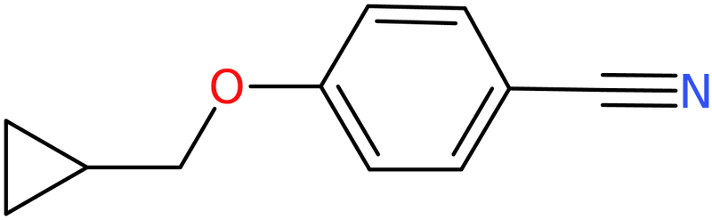 CAS: 1019619-83-0 | 4-(Cyclopropylmethoxy)benzonitrile, >98%, NX11368