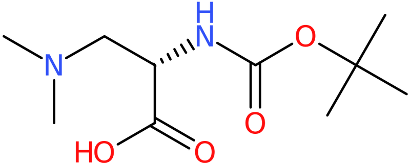 CAS: 94778-71-9 | N-(tert-Butoxycarbonyl)-3-(dimethylamino)-L-alanine, NX70410