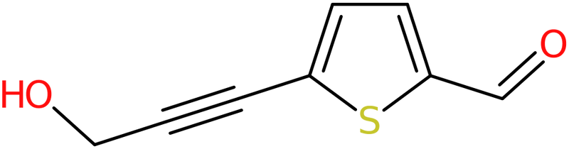 CAS: 133665-84-6 | 5-(3-Hydroxyprop-1-yn-1-yl)thiophene-2-carbaldehyde, NX21391