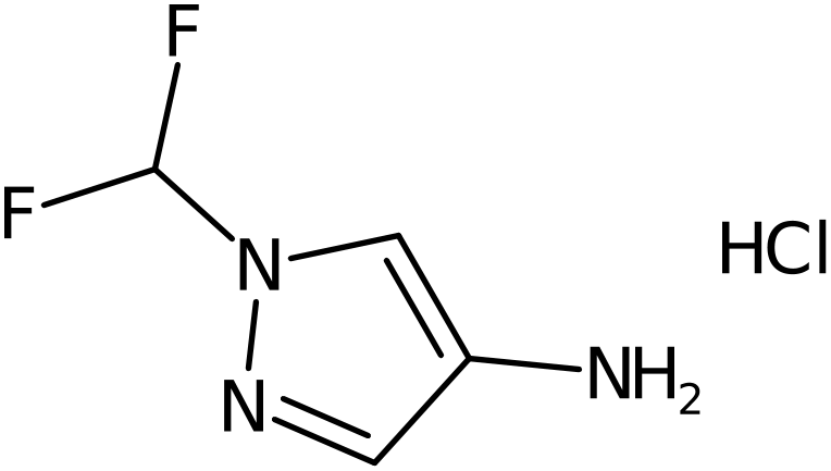 CAS: 1221726-31-3 | 1-(Difluoromethyl)-1H-pyrazol-4-amine hydrochloride, NX17996