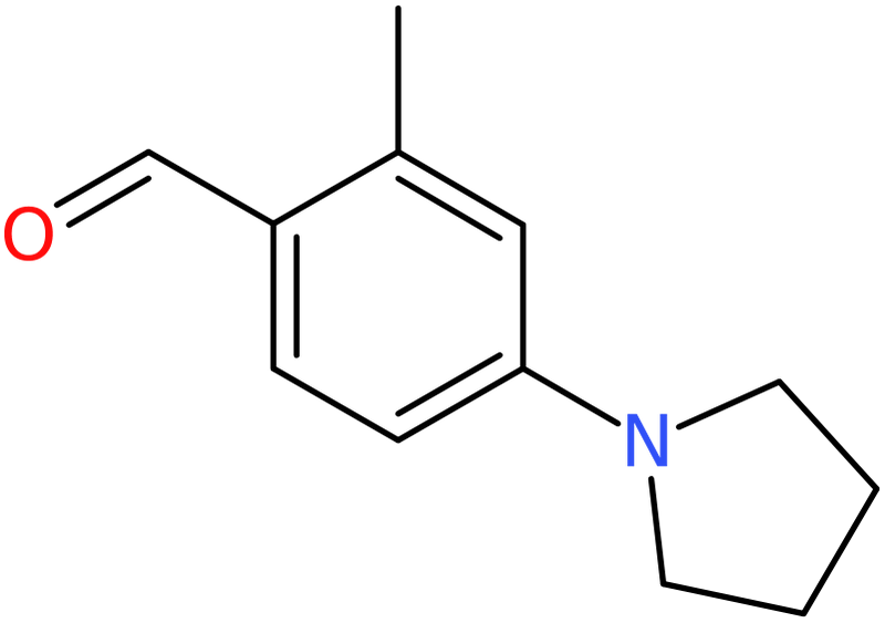 CAS: 84754-31-4 | 2-Methyl-4-pyrrolidin-1-ylbenzaldehyde, NX63544