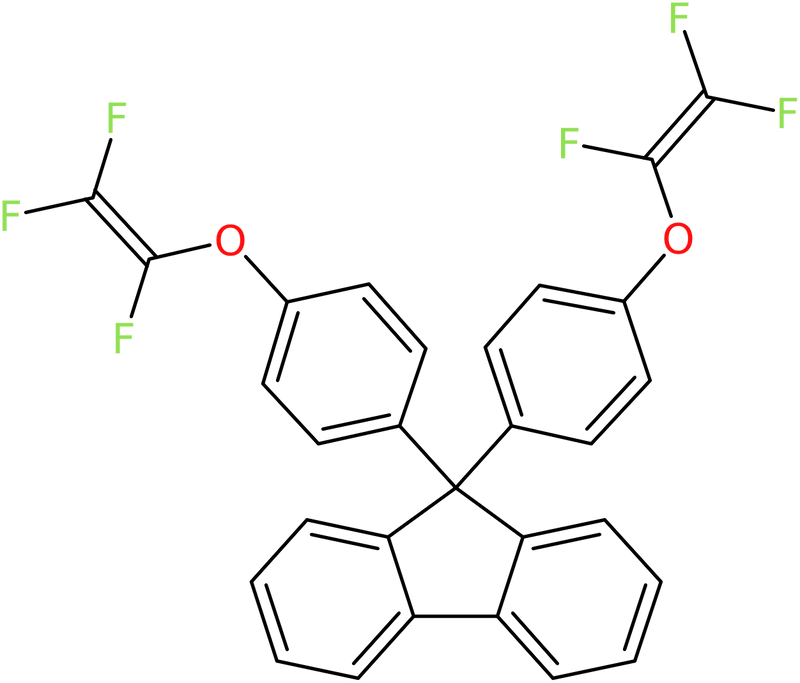 CAS: 134130-20-4 | 9,9-Bis[4-(1,2,2-trfluorovinyloxy)phenyl]-9H-fluorene, NX21542