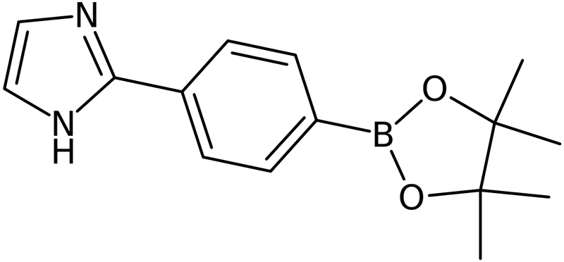 CAS: 1229584-17-1 | [4-(1H-Imidazol-2-yl)phenyl]boronic acid, pinacol ester, NX18355