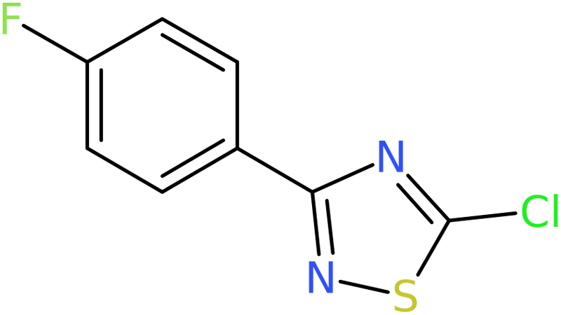 CAS: 138426-27-4 | 5-Chloro-3-(4-fluoro-phenyl)-[1,2,4]thiadiazole, NX22938