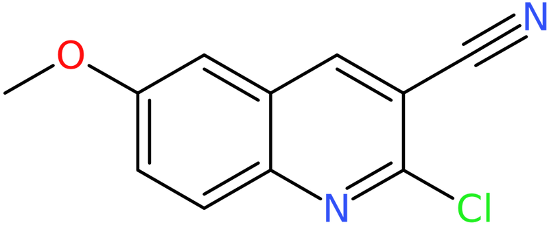 CAS: 101617-91-8 | 2-Chloro-6-methoxyquinoline-3-carbonitrile, NX11033