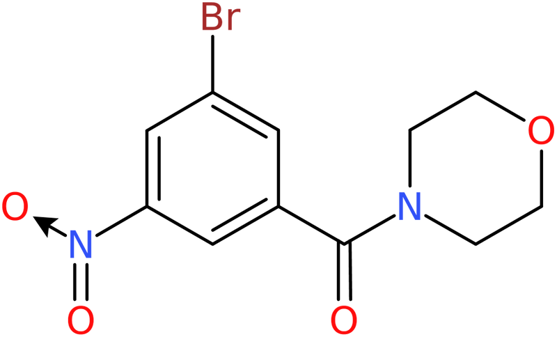 CAS: 941294-19-5 | 4-(3-Bromo-5-nitrobenzoyl)morpholine, >98%, NX70025