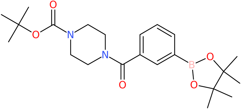 CAS: 883738-41-8 | [3-(4-BOC-piperazine-1-carbonyl)phenyl]boronic acid pinacol ester, NX66147