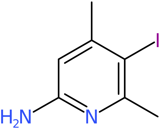 CAS: 885952-12-5 | 2-Amino-5-iodo-4,6-dimethylpyridine, >95%, NX66499