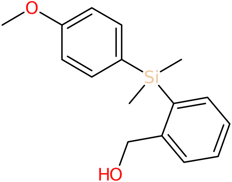 CAS: 944064-51-1 | {2-[(4-Methoxyphenyl)dimethylsilyl]phenyl}methanol, NX70201