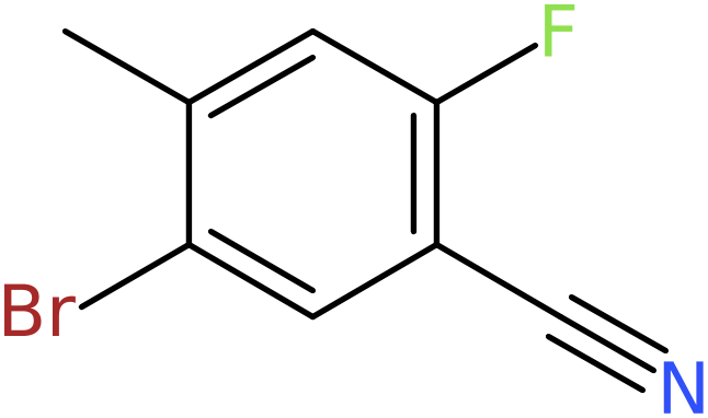 CAS: 1269493-45-9 | 5-Bromo-2-fluoro-4-methylbenzonitrile, >98%, NX19861