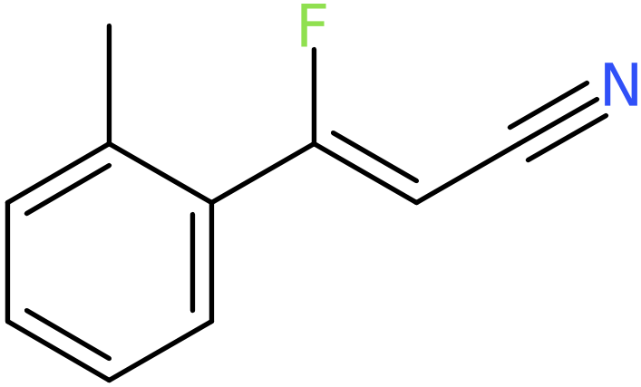 CAS: 1365836-27-6 | (Z)-3-Fluoro-3-(2-methylphenyl)prop-2-enenitrile, NX22358