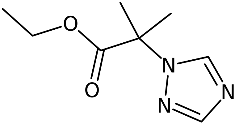 CAS: 100159-13-5 | Ethyl 2-methyl-2-(1H-1,2,4-triazol-1-yl)propanoate, >95%, NX10285