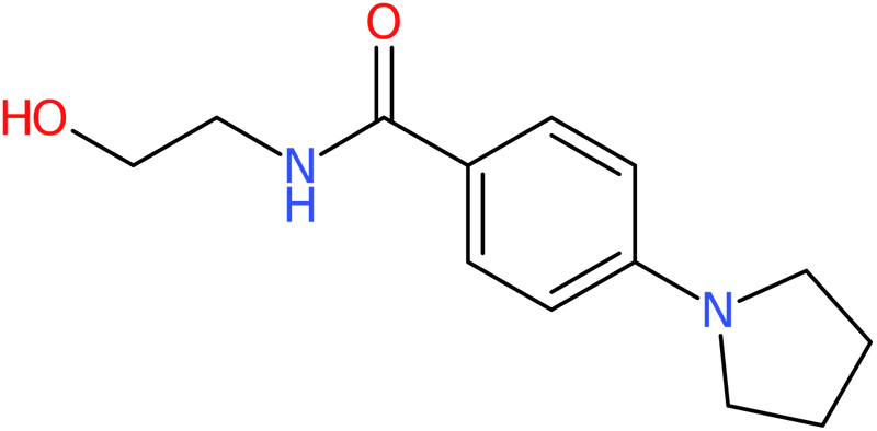 CAS: 952183-27-6 | N-(2-Hydroxyethyl)-4-(pyrrolidin-1-yl)benzamide, >95%, NX70777