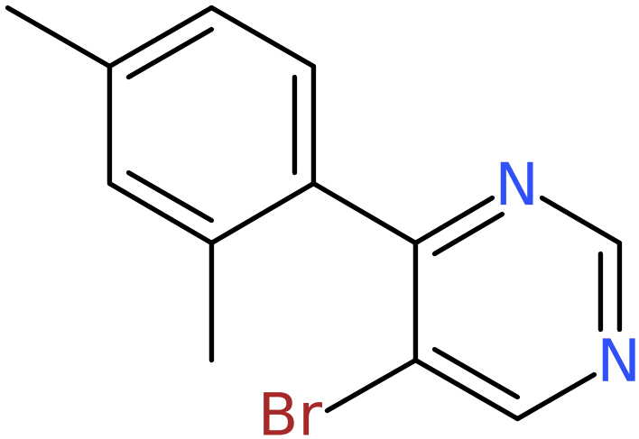 CAS: 941294-39-9 | 5-Bromo-4-(2,4-dimethylphenyl)pyrimidine, >98%, NX70045