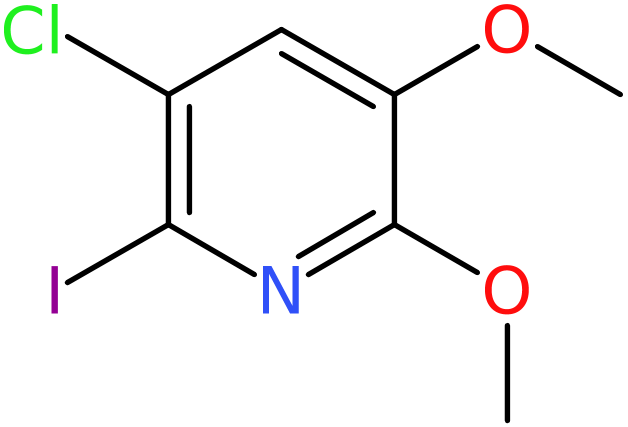 CAS: 910616-72-7 | 3-Chloro-2-iodo-5,6-dimethoxypyridine, >98%, NX68247