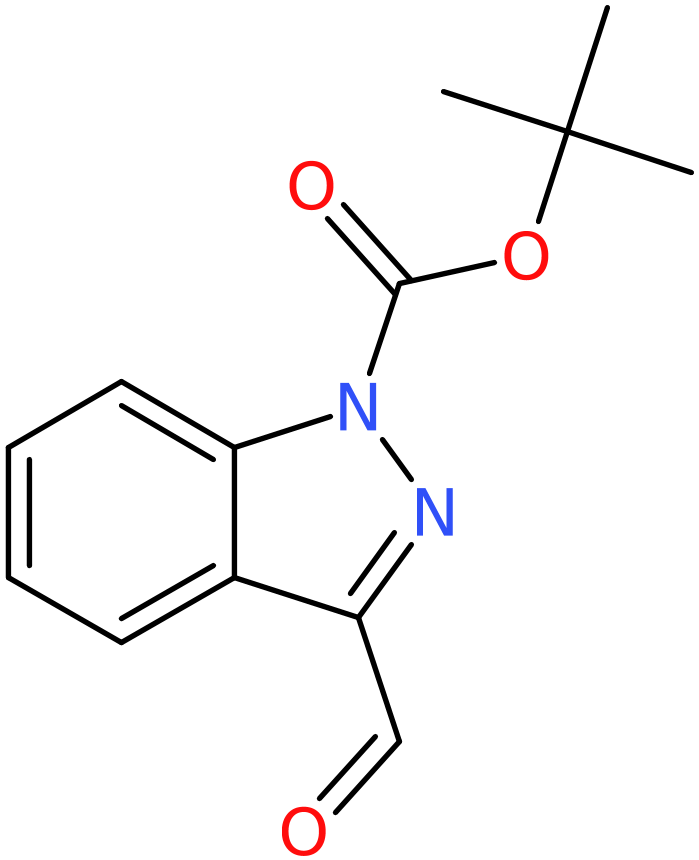 CAS: 882188-88-7 | tert-Butyl 3-formyl-1H-indazole-1-carboxylate, NX66055