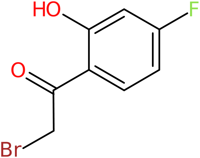 CAS: 866863-55-0 | 4-Fluoro-2-hydroxyphenacyl bromide, NX64912