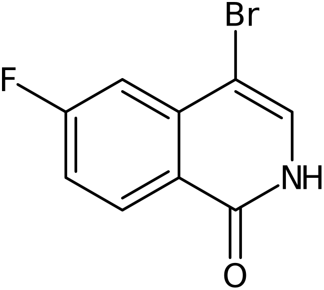 CAS: 1227607-99-9 | 4-Bromo-6-fluoroisoquinolin-1(2H)-one, >95%, NX18240