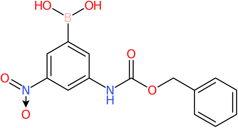 CAS: 874219-56-4 | 3-Amino-5-nitrobenzeneboronic acid, CBZ protected, >98%, NX65482