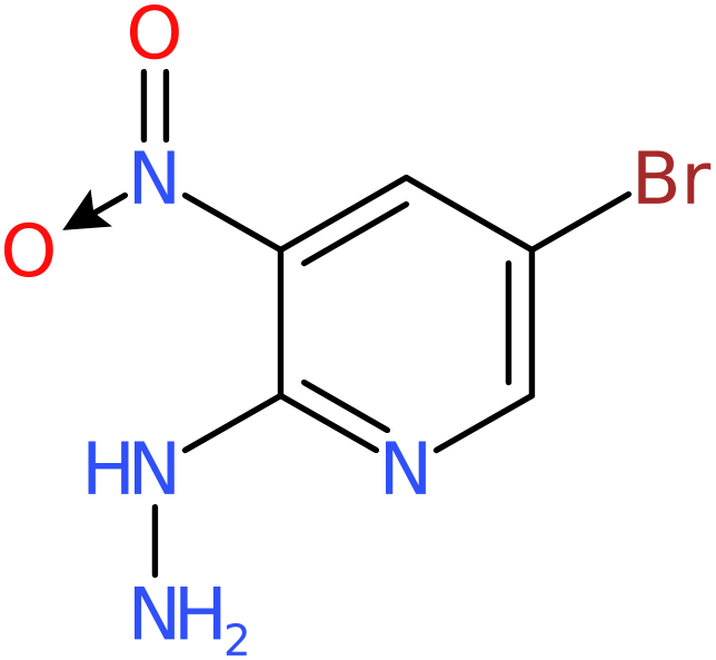 CAS: 15862-42-7 | 5-Bromo-2-hydrazino-3-nitropyridine, NX26733