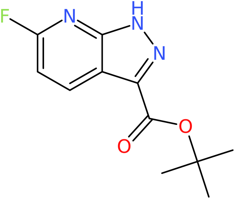 CAS: 155601-71-1 | tert-Butyl 6-fluoro-1H-pyrazolo[3,4-b]pyridine-3-carboxylate, >97%, NX26298