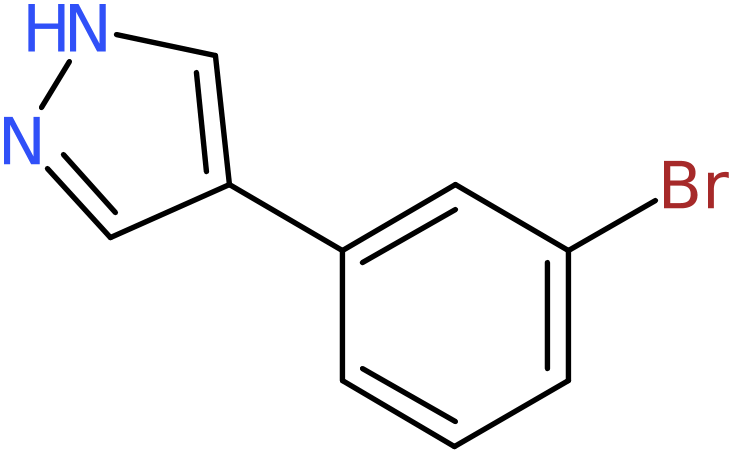 CAS: 916792-28-4 | 4-(3-Bromophenyl)-1H-pyrazole, >95%, NX68844