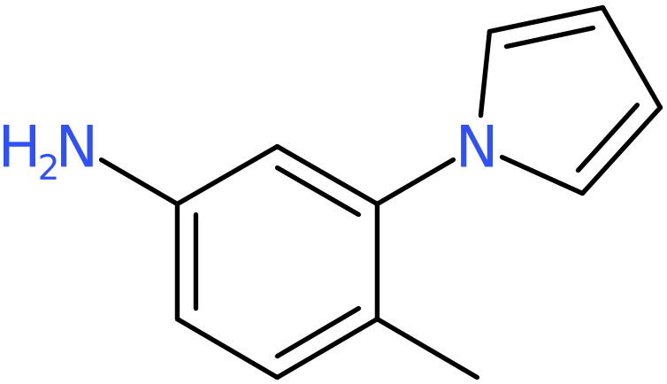 CAS: 94009-17-3 | 4-Methyl-3-(1H-pyrrol-1-yl)aniline, >95%, NX69989