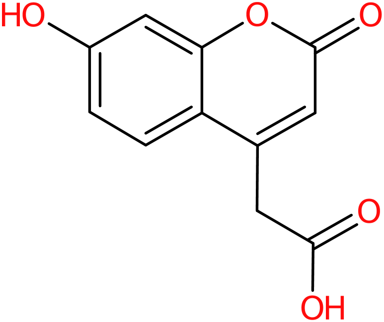 CAS: 6950-82-9 | (7-Hydroxycoumarin-4-yl)acetic acid, >95%, NX58591