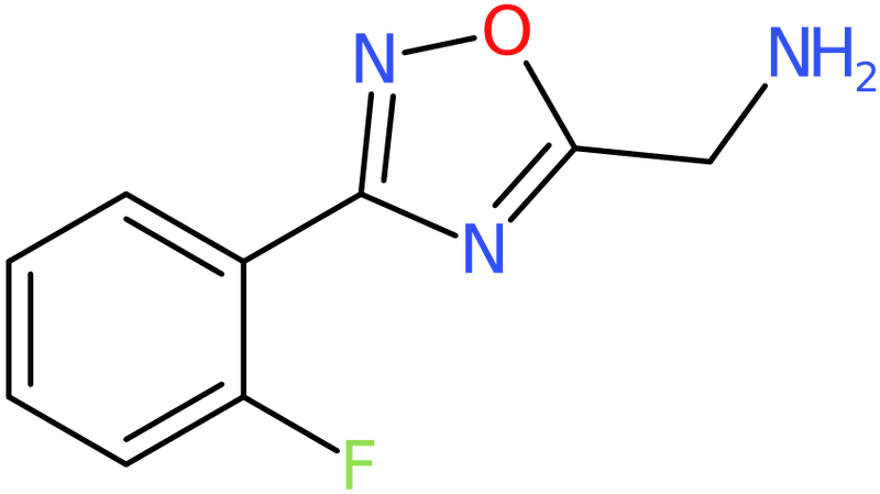 CAS: 919017-55-3 | [3-(2-Fluorophenyl)-1,2,4-oxadiazol-5-yl]methanamine, >98%, NX68934