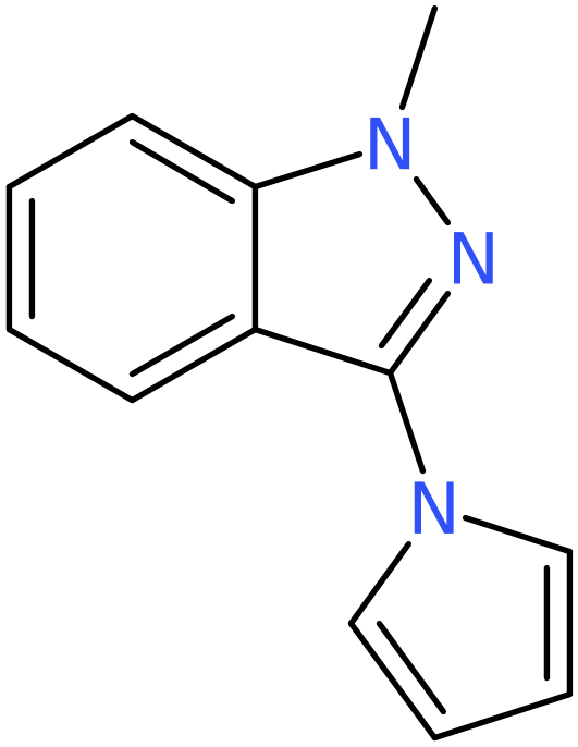 CAS: 1427460-30-7 | 1-Methyl-3-(1H-pyrrol-1-yl)-1H-indazole, NX23968